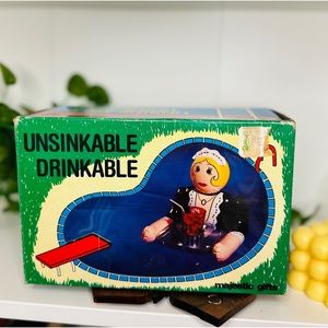 Vintage Quirky Unsinkable Drinkable Maid Majestic Gifts Rare Collectible